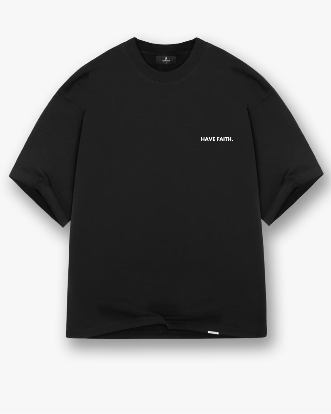 Have Faith Heavy Weight Tee Black