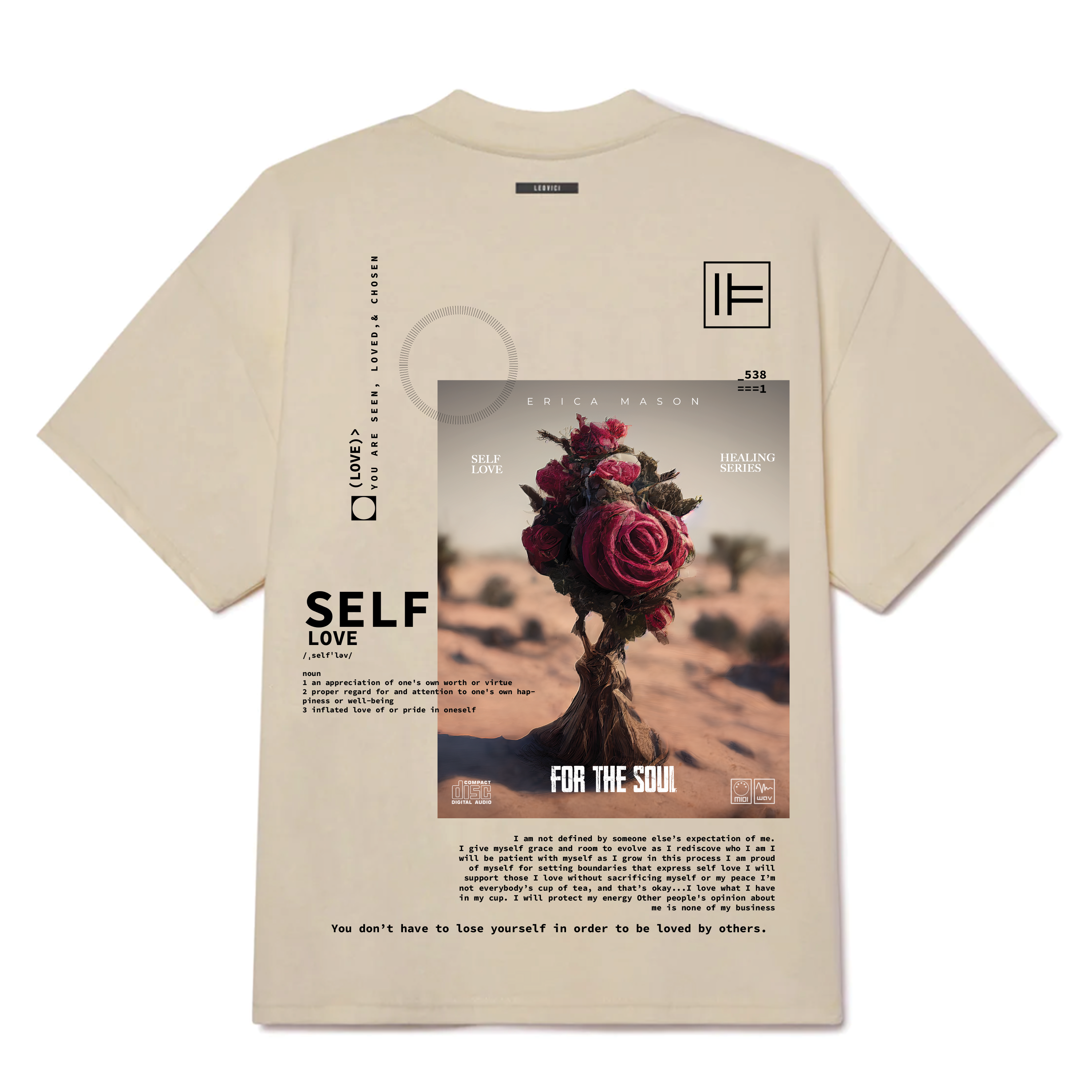 Self Love Tee Cream