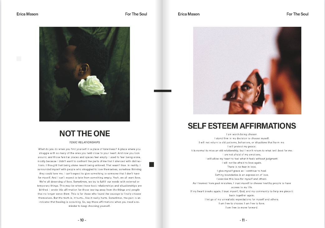 For The Soul Affiirmation Book (Physical Copy)
