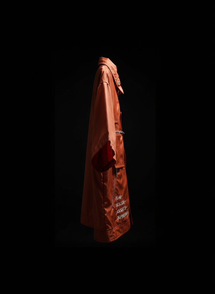 Seek Life Cargo Jacket Orange