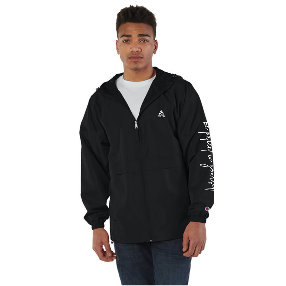 Healing Is A Process WindBreaker Black