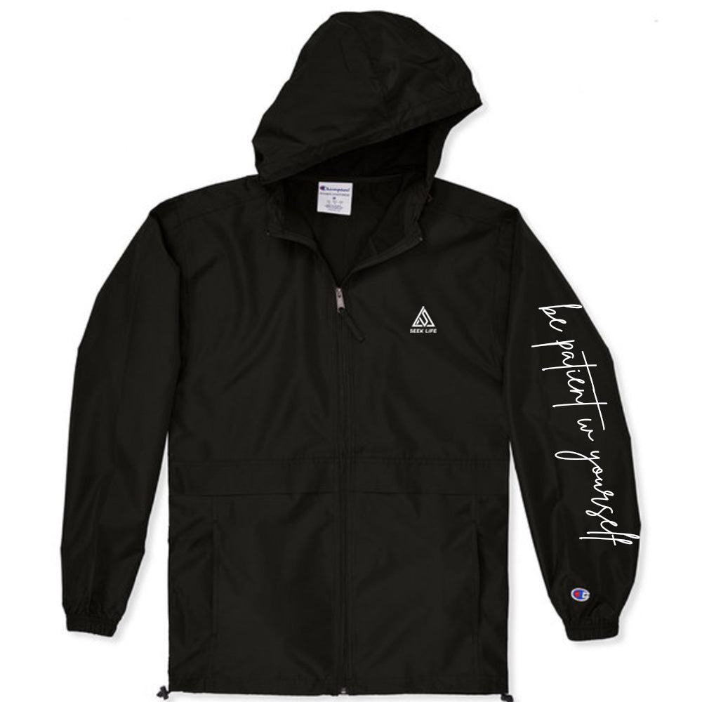 Healing Is A Process WindBreaker Black