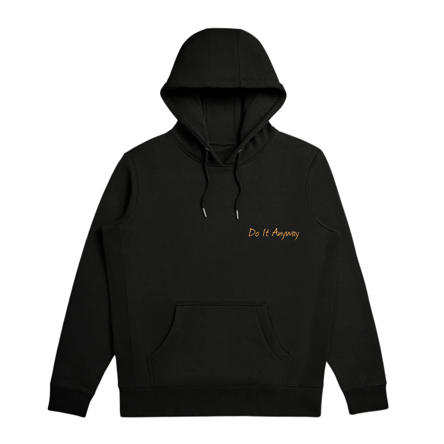 Do It Anyway Black Graphic Hoodie + Jogger Bundle