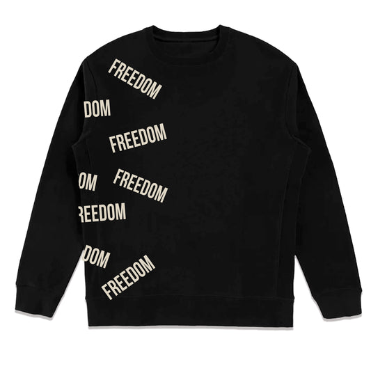 Freedom Black Sweatshirt