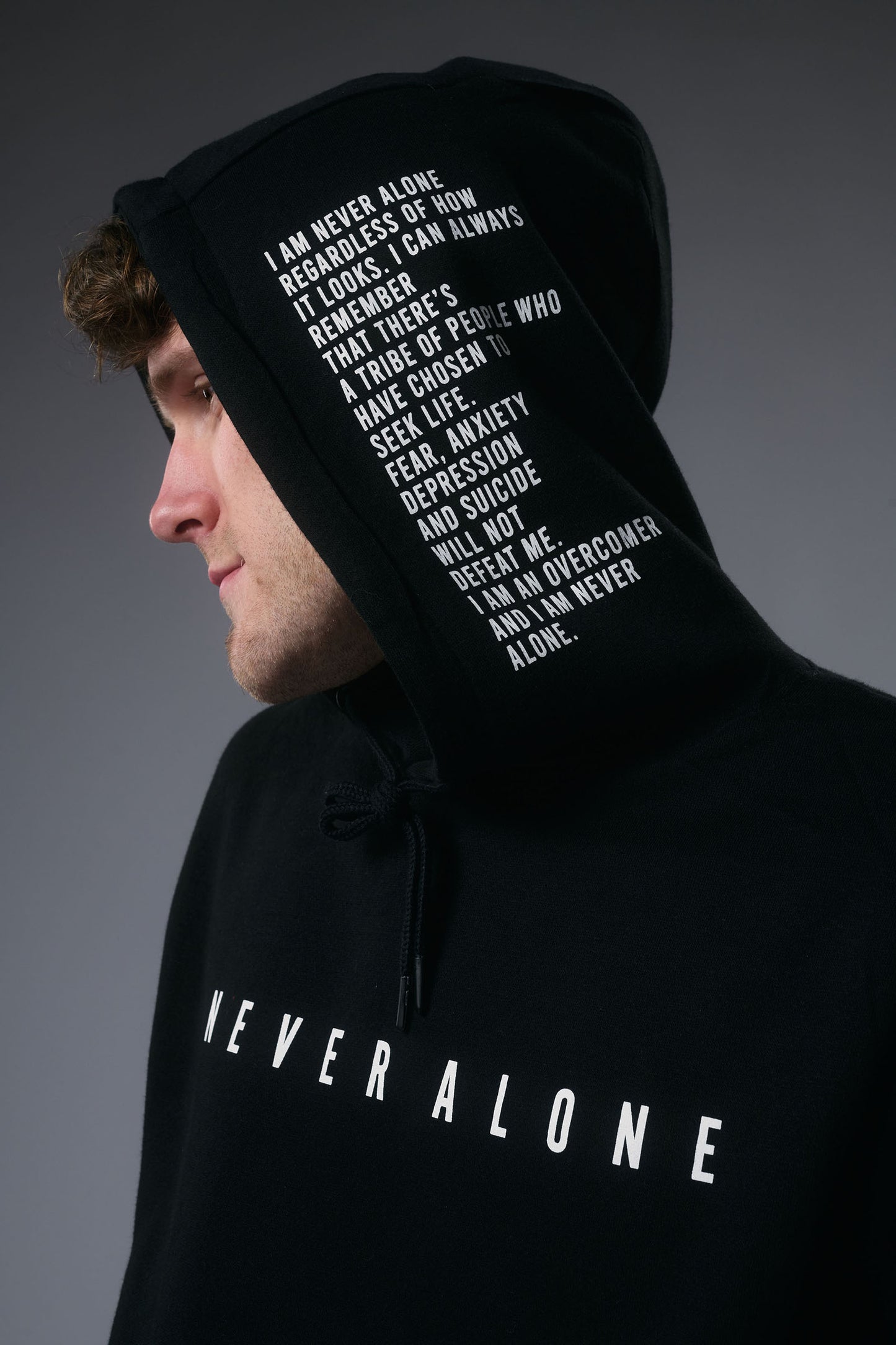 Never Alone Hoodie